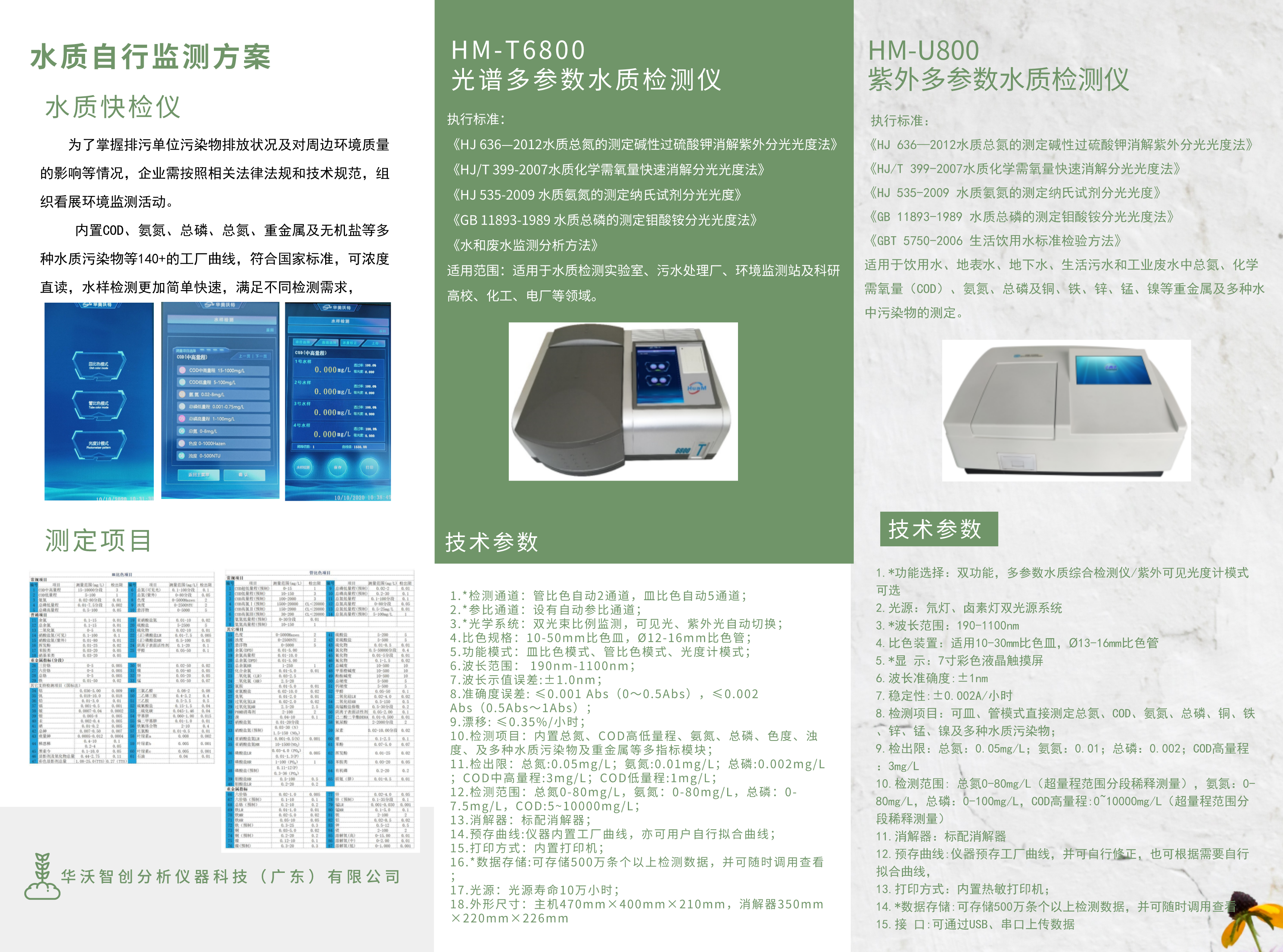 水質(zhì)快速檢測綜合解決方案